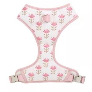 Top Paw Pink Floral Dog Harness XXS Adjustable Mesh Puppy Harness NWOT PetSmart